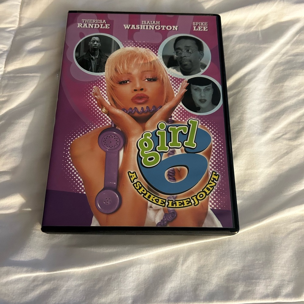 Girl 6 DVD Spike Lee Theresa Randle Isaiah Washington Like New